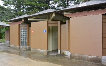 堂ヶ島 浮島海岸 トイレ