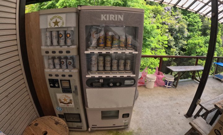 ビールの自販機