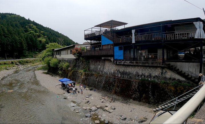 有間渓谷観光釣り場